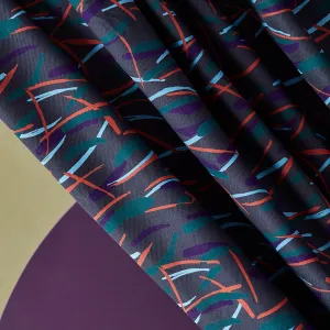 75x140 cm // Fuji Viscose Twill  - Night