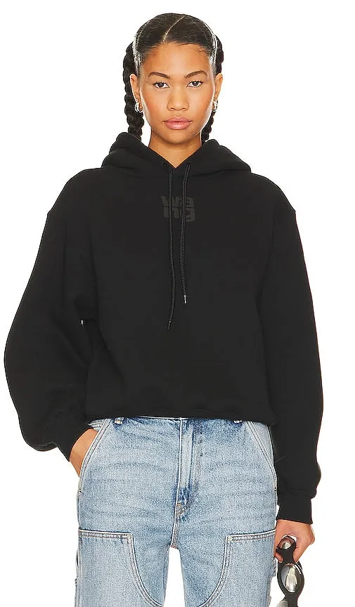 Alexander Wang Essential Hoodie in Black