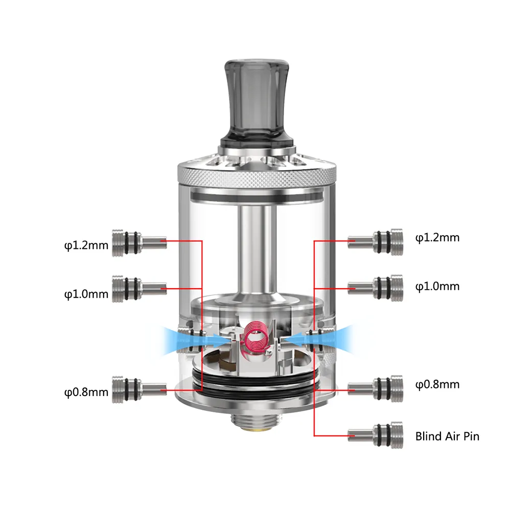 Ambition Mods High-End Bi2hop MTL RTA - Premium Vaping Equipment