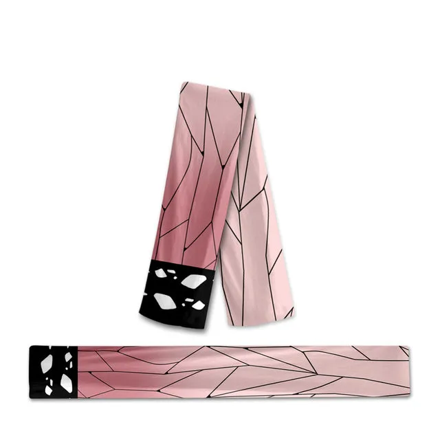 Anime Demons cos Slayerer Kimetsusu Yaibaba Kamadodo Nezukoko Kamadodo Tanjirouou Uchihaha cos Itachihi Scarf Keep Warm Gift Cosplay Prop New Arrive
