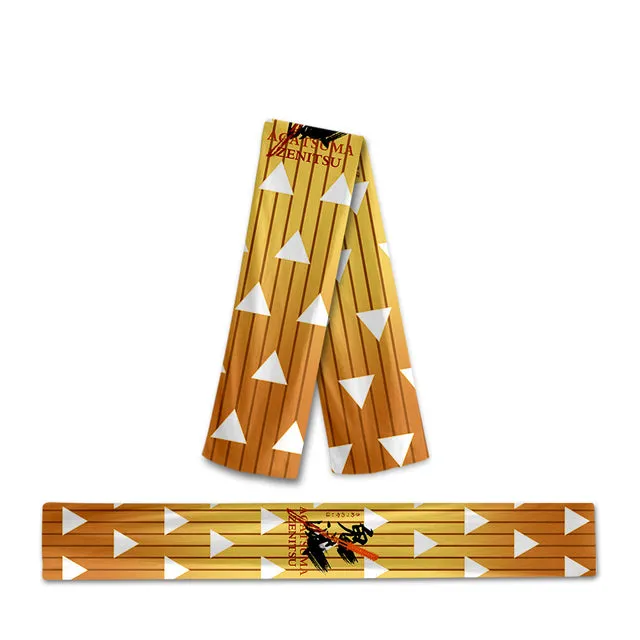 Anime Demons cos Slayerer Kimetsusu Yaibaba Kamadodo Nezukoko Kamadodo Tanjirouou Uchihaha cos Itachihi Scarf Keep Warm Gift Cosplay Prop New Arrive