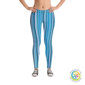 Anything But Basic Blue Line Full Length Leggings