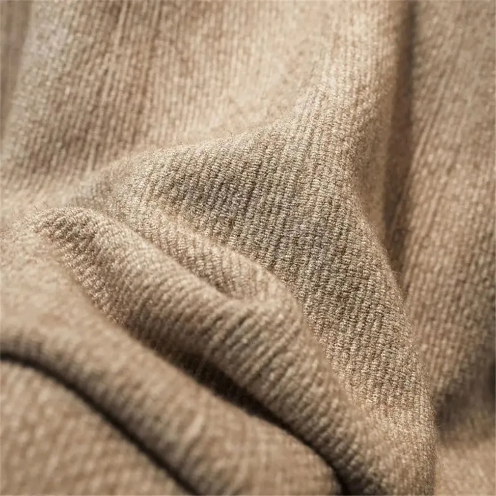 Autumn Knitted Pleated Skirt Women's Midi Elastic High Waist A-Line Sweater Skirts