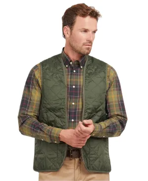 Barbour Quilted Zip-In Liner Olive/Classic