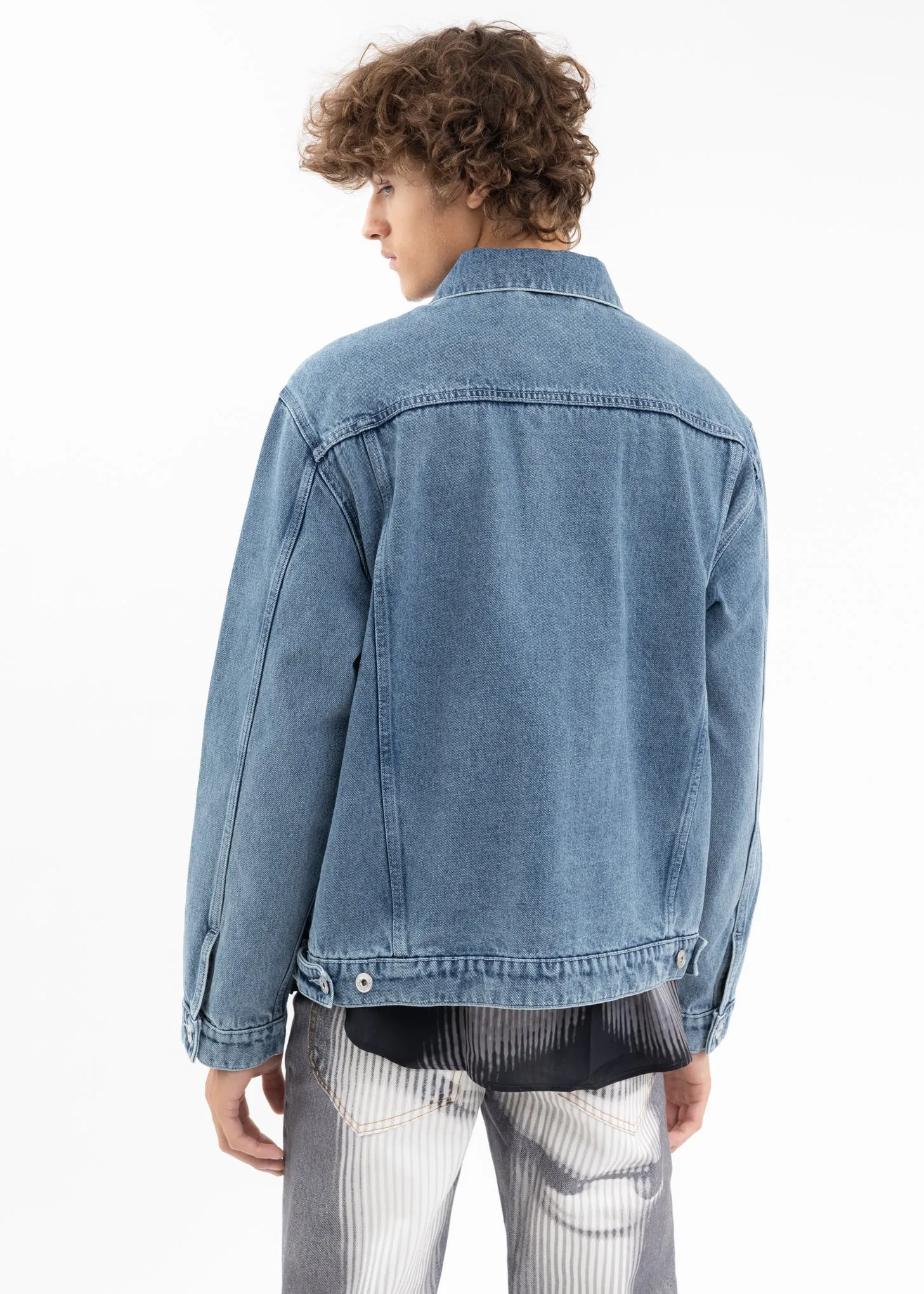 BLUE CLASSIC WIRE DENIM JACKET
