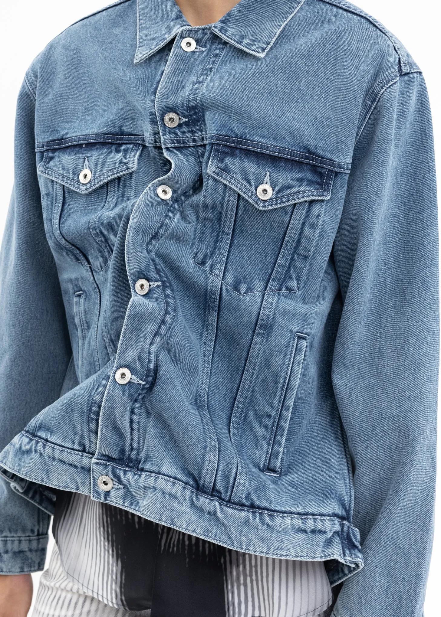BLUE CLASSIC WIRE DENIM JACKET