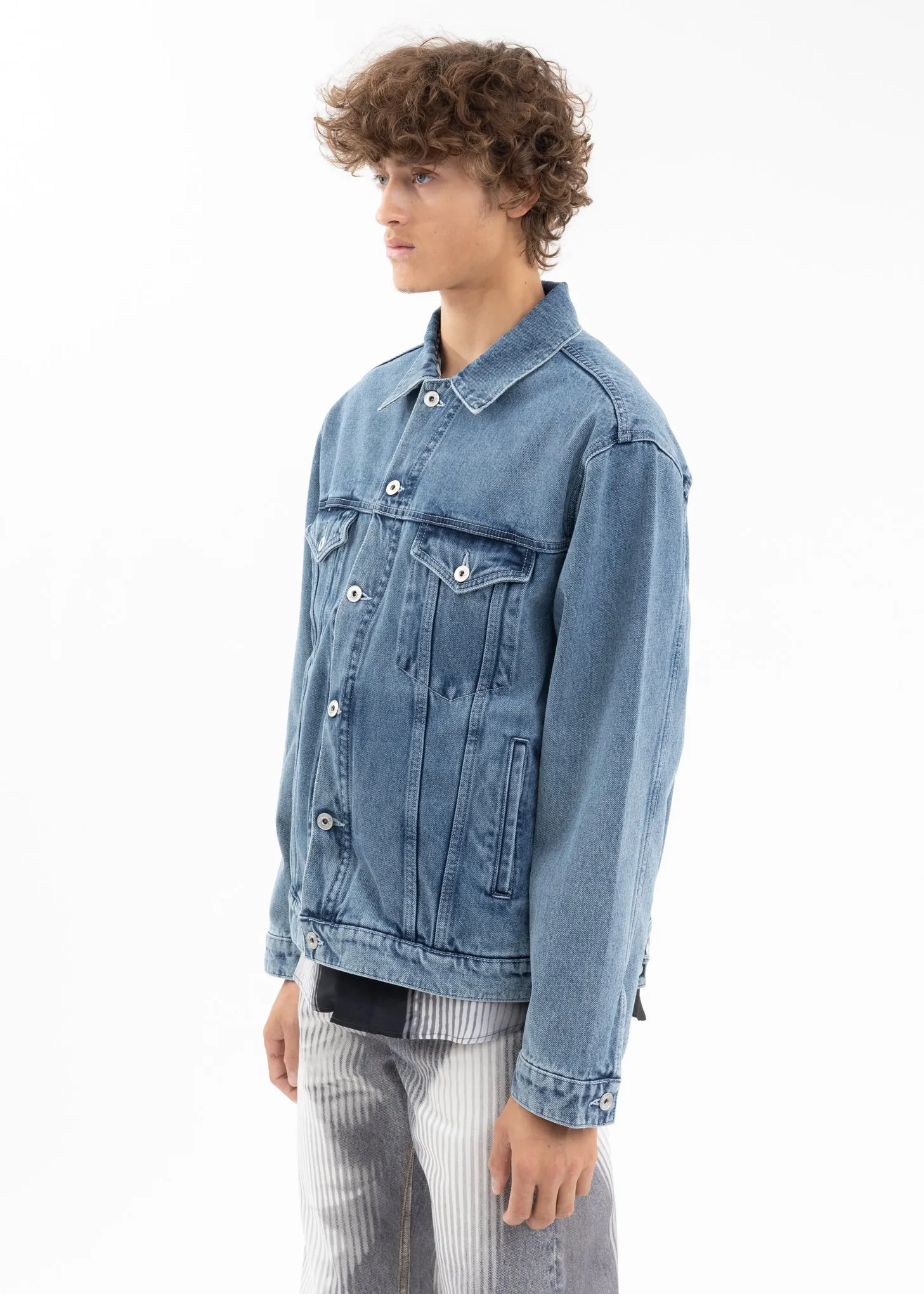 BLUE CLASSIC WIRE DENIM JACKET