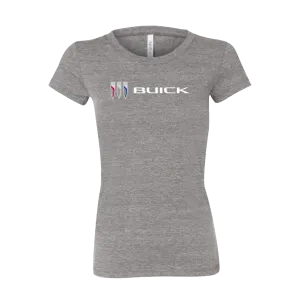 Buick Ladies Bella   Canva Triblend Short Sleeve T-shirt