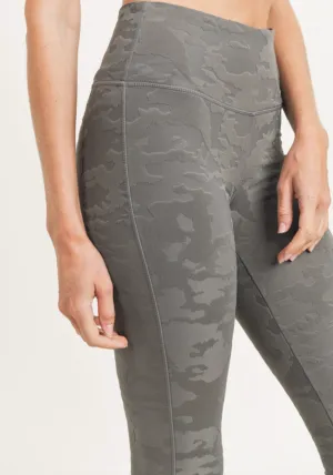 Camo Jacquard Leggings