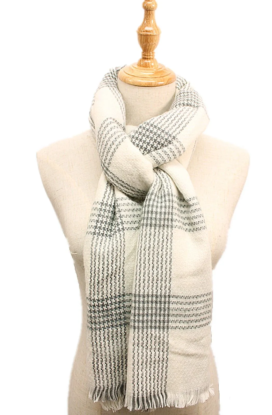 Casaba Womens Warm Winter Scarves Scarf Wraps Shawls Blankets Stripes Great Gift