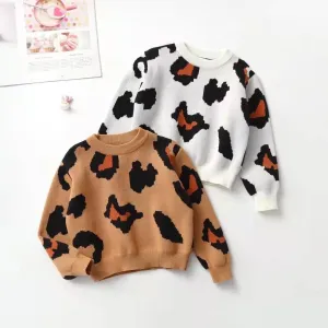Chunky Leopard Sweater Preorder