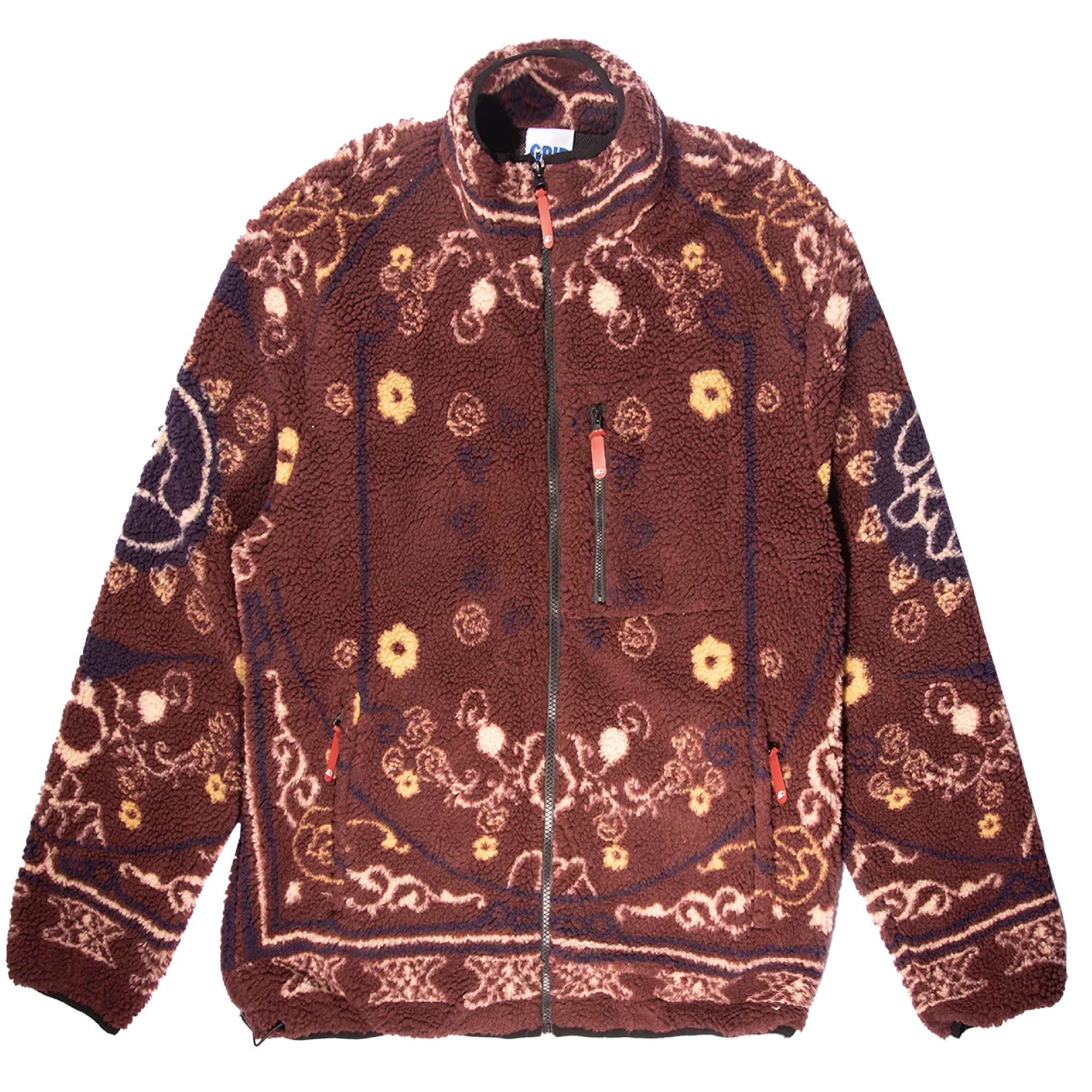 Classic Grip - Tony Persian Zip Fleece Multicolor