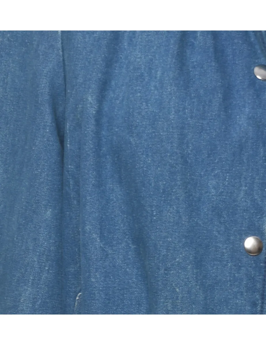 Classic Medium Wash Denim Jacket - L
