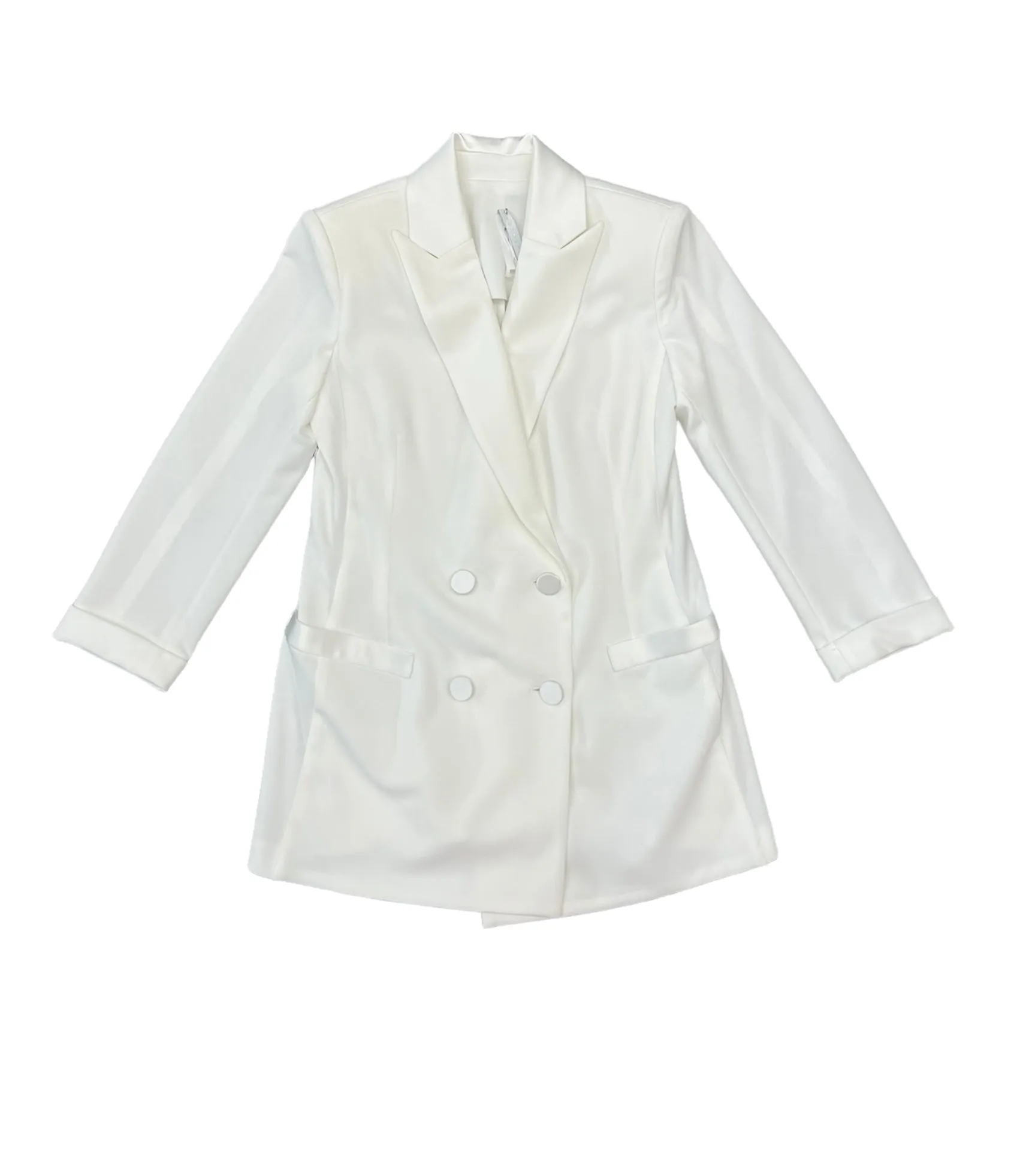 Classic White Blazer