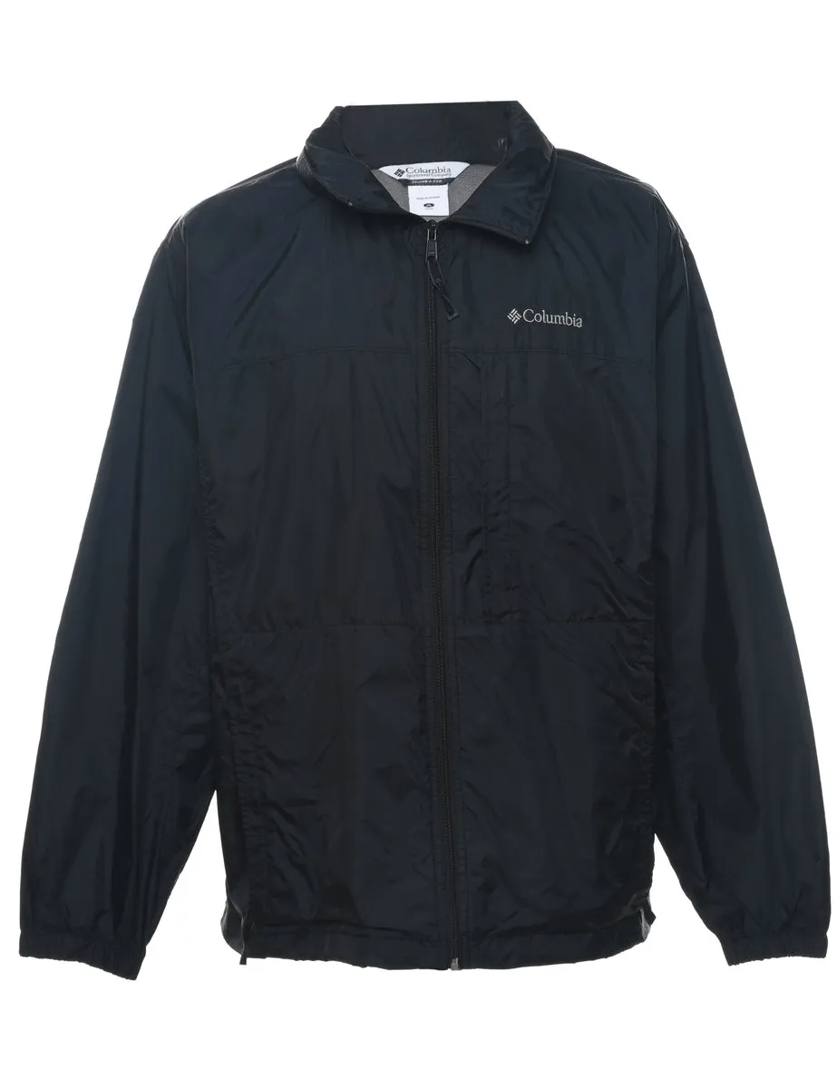 Columbia Black Classic Nylon Jacket - XL