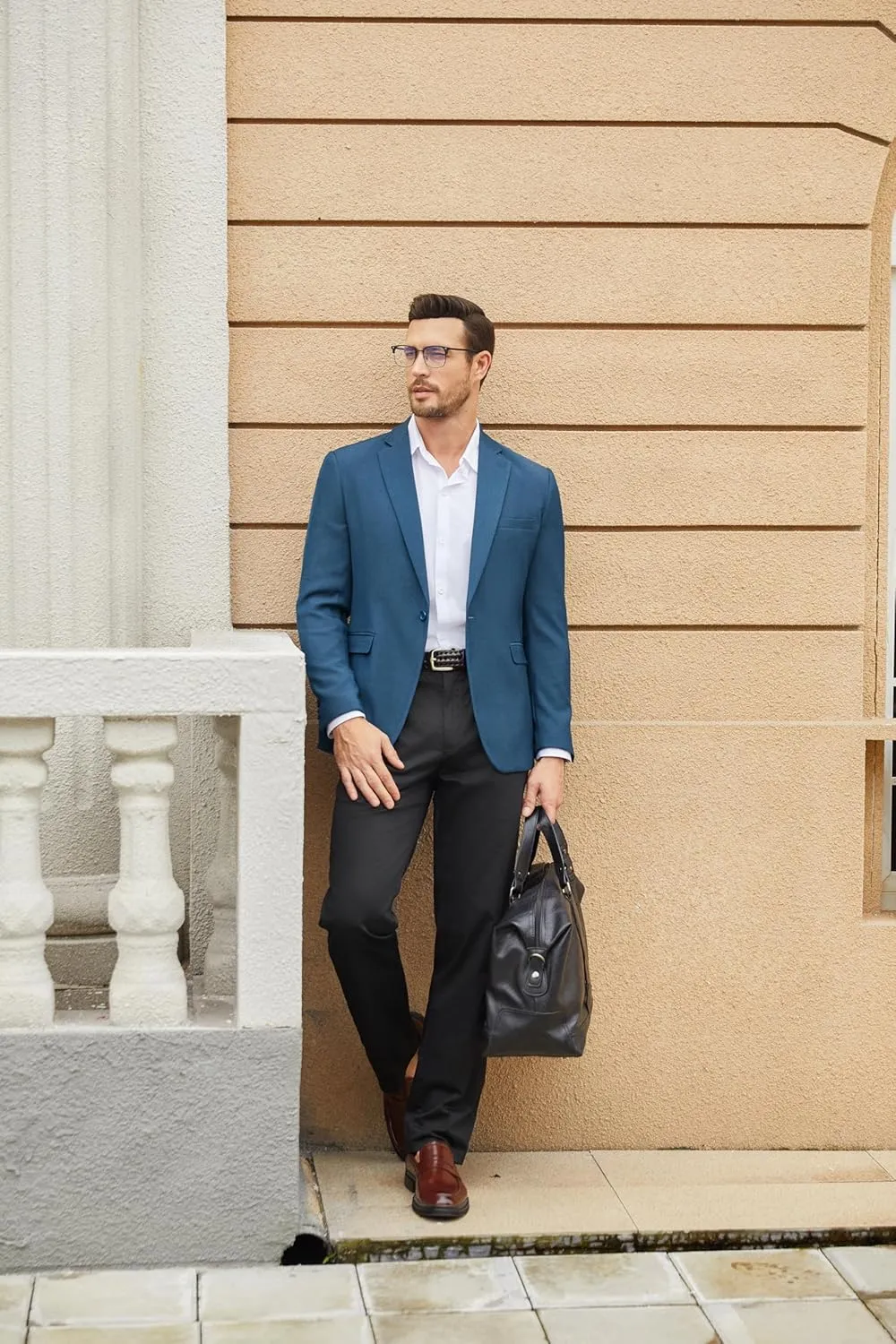 COOFANDY Men's Casual Blazer One Button Sport Coat Slim Fit Lightweight Suit Blazer Jacket
