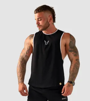Core Drop  Arm Tank - Black