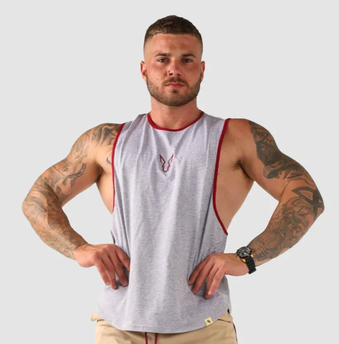 Core Drop  Arm Tank - Grey