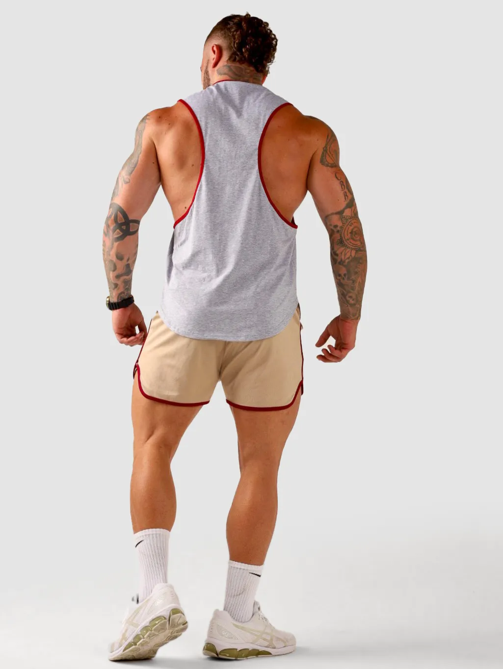 Core Drop  Arm Tank - Grey