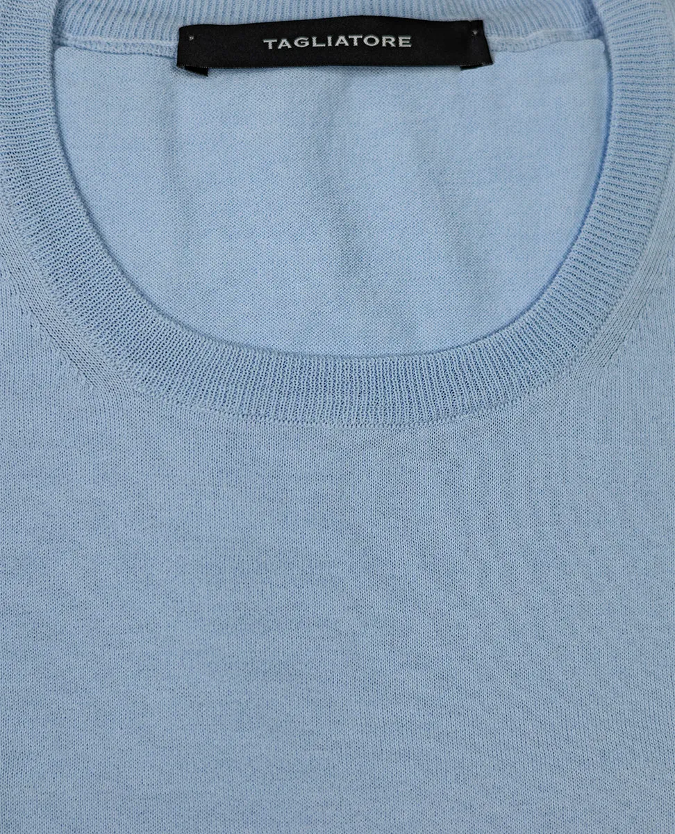 Cotton Knitwear T-Shirt