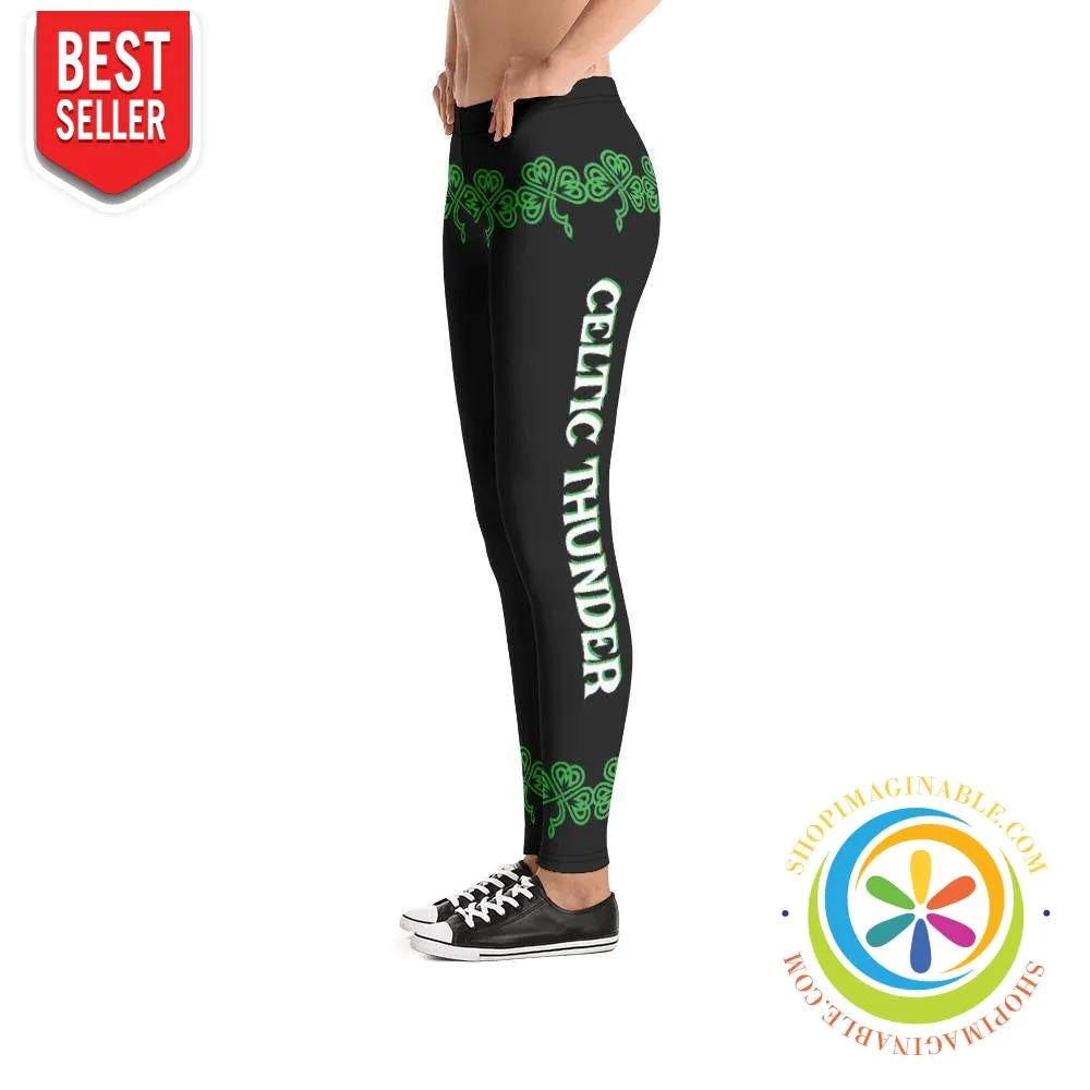 Custom Designed Celtic Dance Full Length Leggings