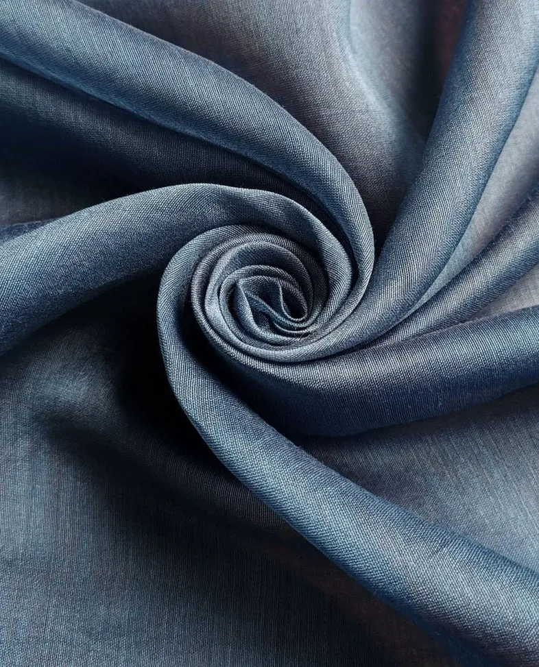 Dazzling Gorgeous Blue Cotton Silk Saree