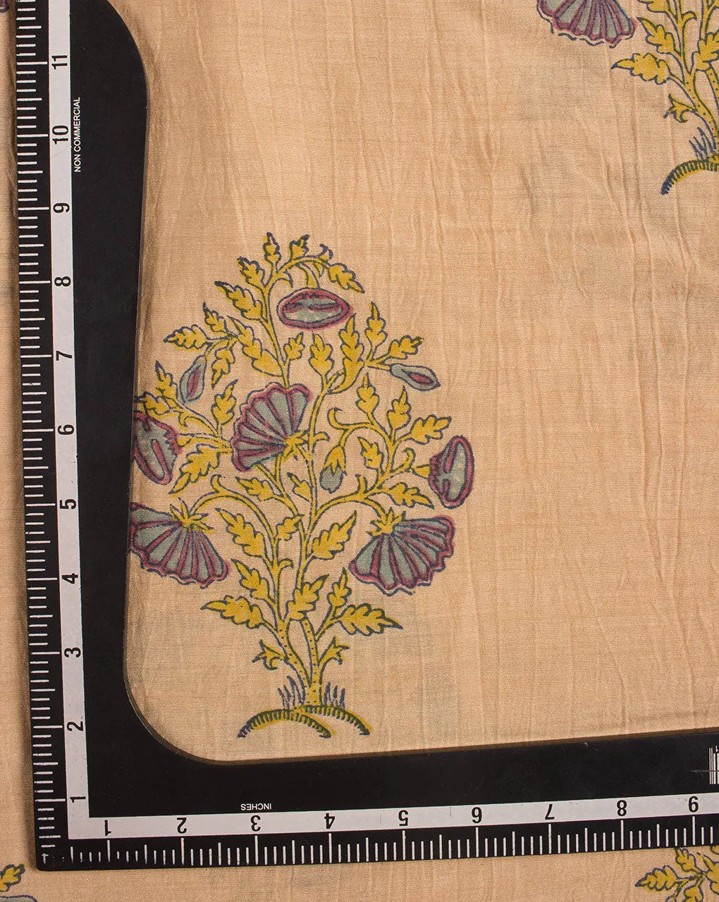 Exclusive Hand Block Pure Munga Silk Fabric