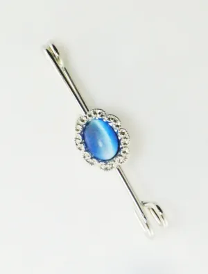 Fancy Cat Eye Small Stock Pin