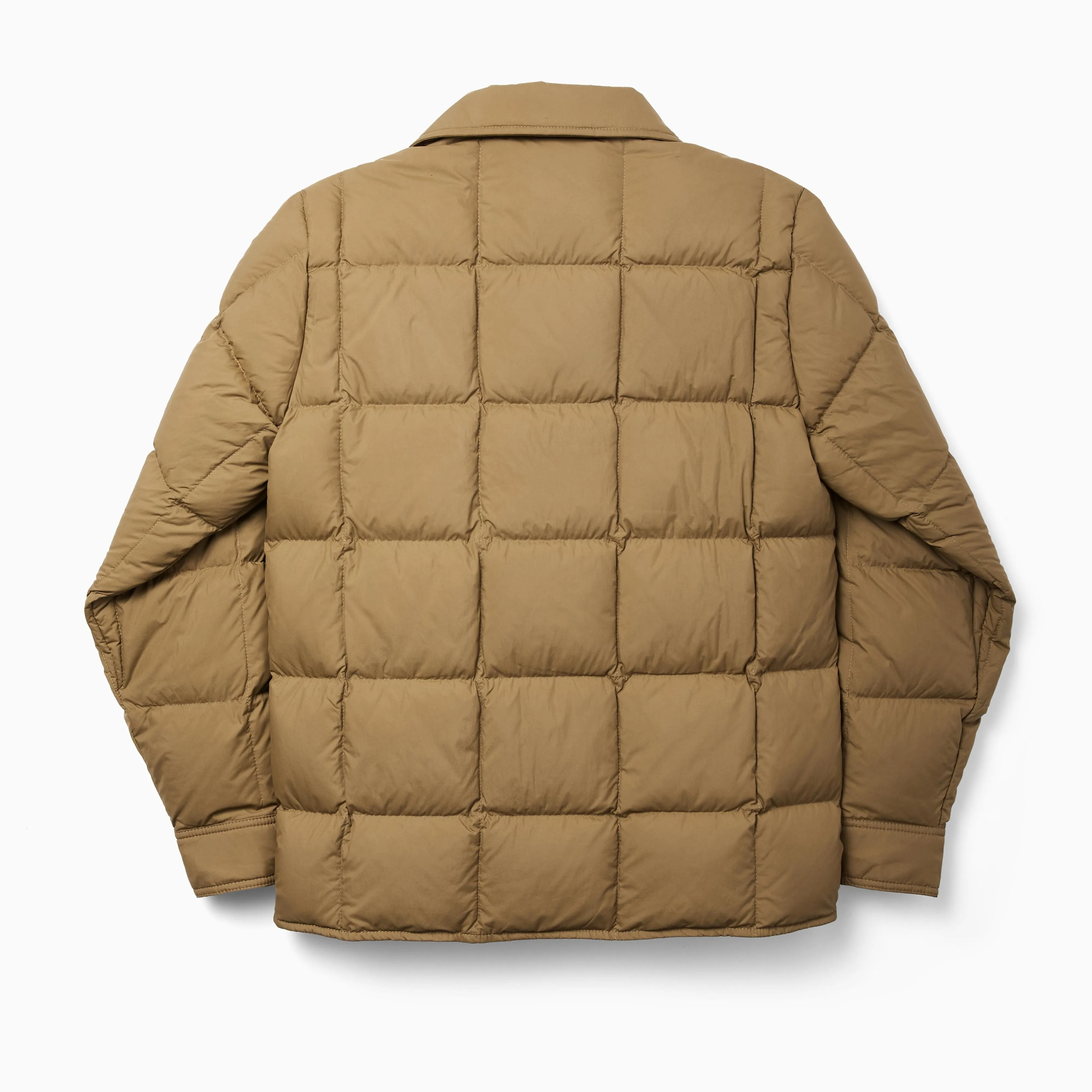 FILSON LIGHTWEIGHT DOWN JAC-SHIRT - DARK TAN