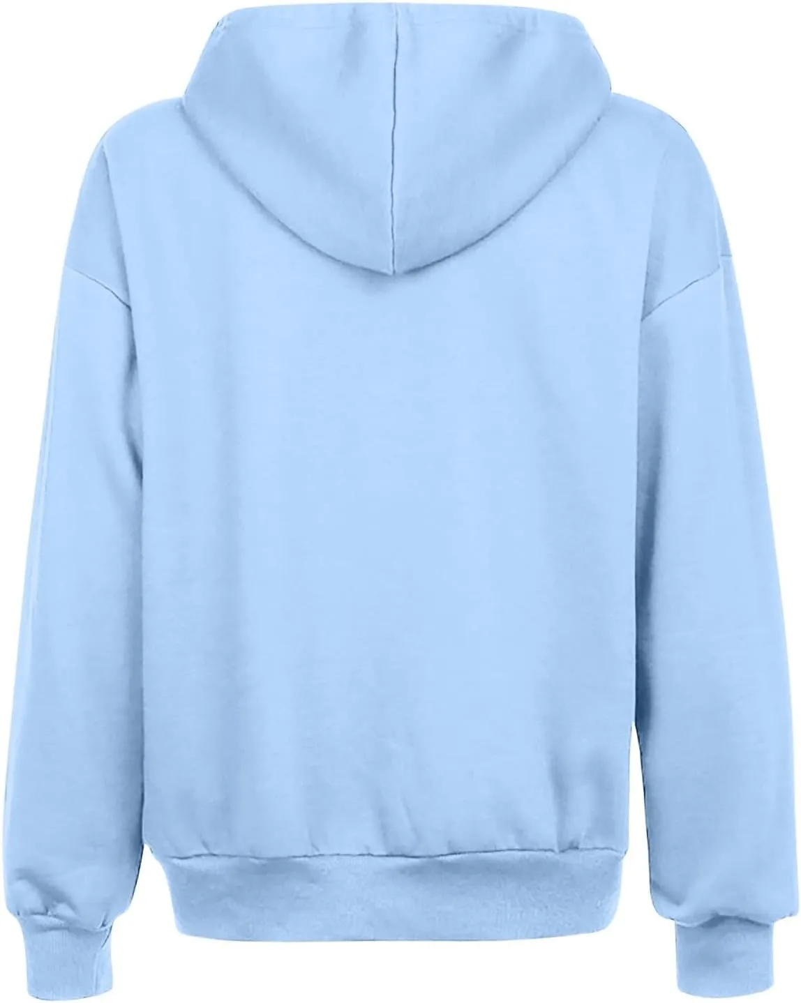 Hoodies for Women Zip up Lightweight Cute Hooded Sweatshirts Drawstring Casual Long Sleeve Jackets 2024 Fall Outfits