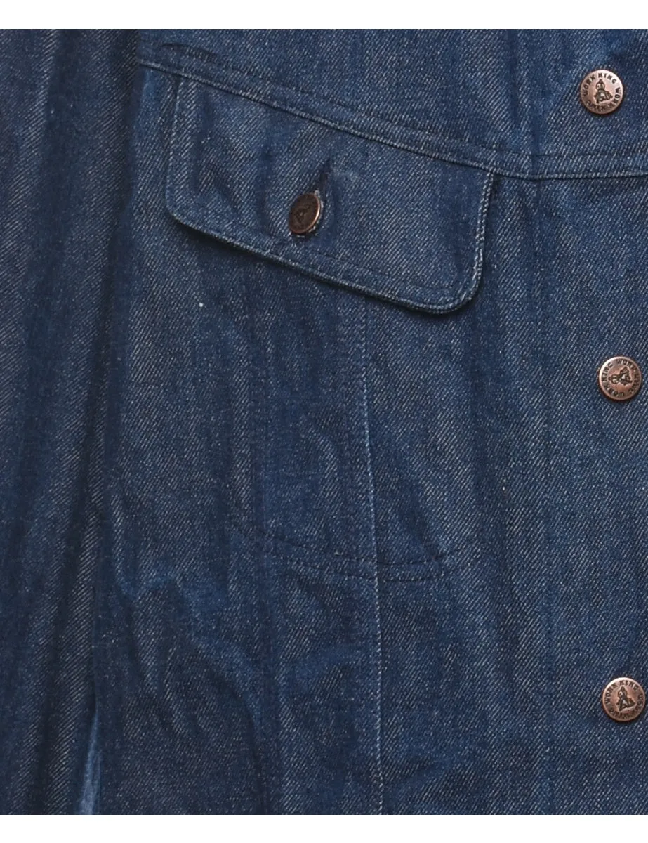 Indigo Classic Denim Jacket - XL