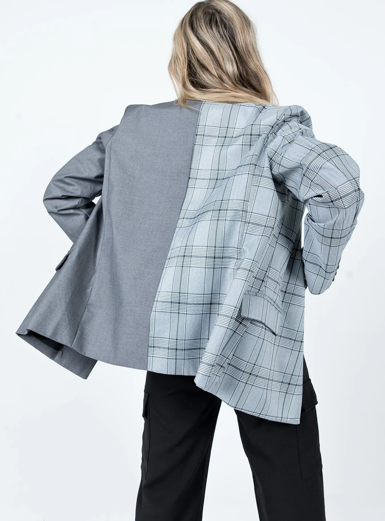 Julie Blazer Grey