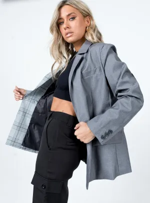 Julie Blazer Grey