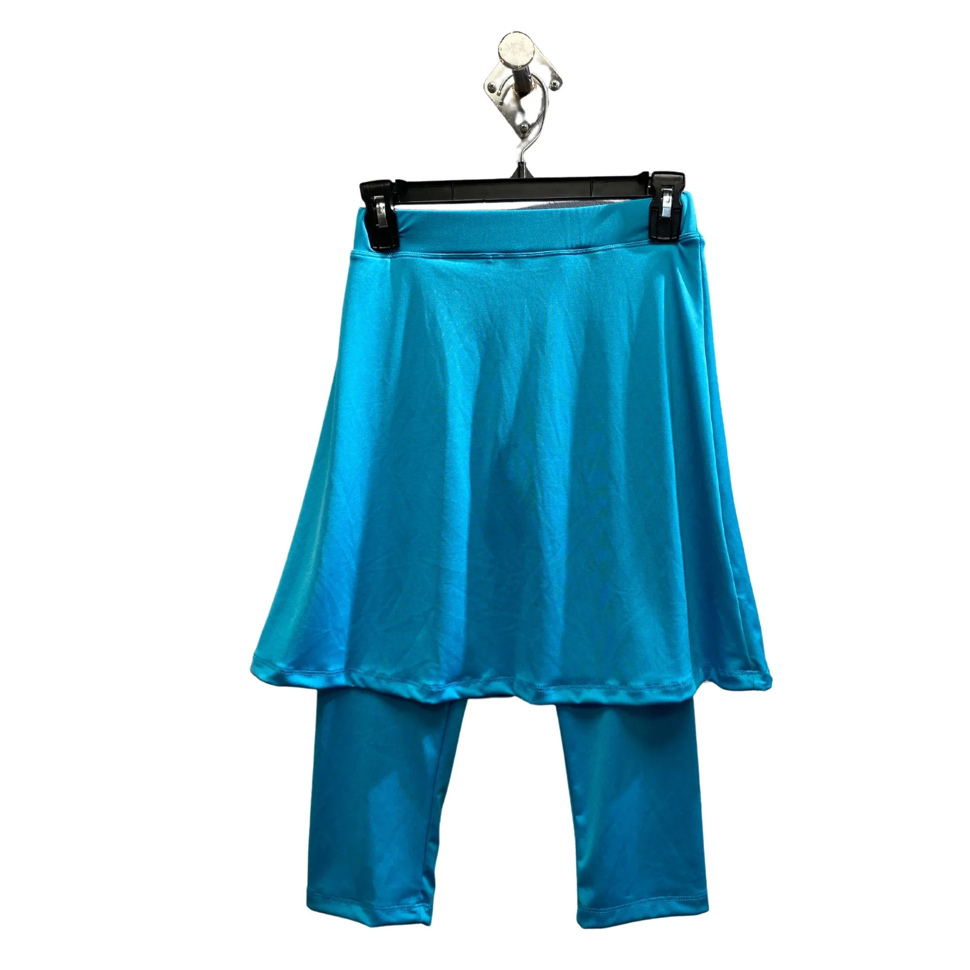 Junior Girls Activewear, Leggings w Attached Skirt, Mini Flared Skirted Leggings, Quick Drying Leggings, 2-in-1 skirt leggings, School Skirt
