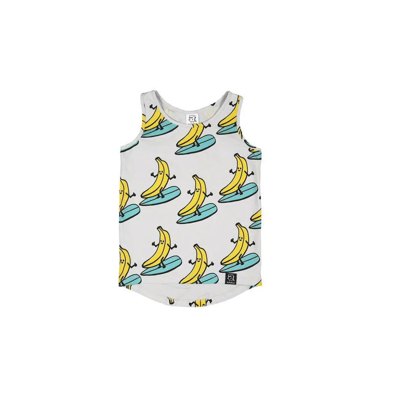 Kukukid TANK-TOP Grey Banana