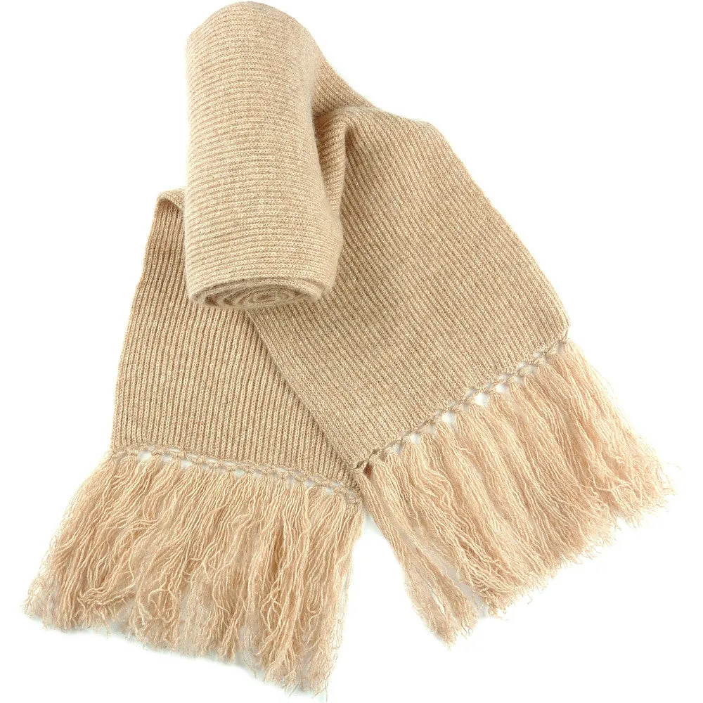 Luxury Cashmere Scarves With Tassels