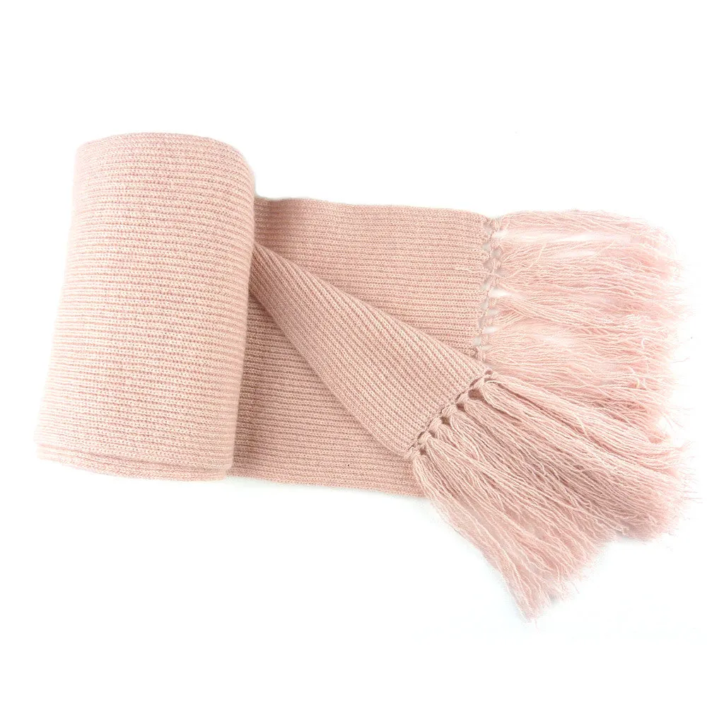 Luxury Cashmere Scarves With Tassels