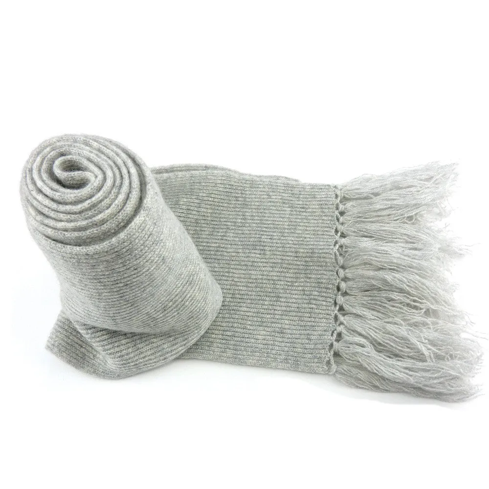Luxury Cashmere Scarves With Tassels