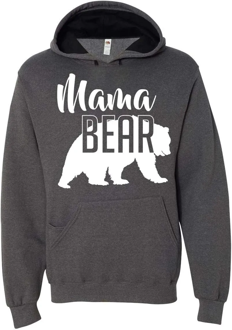 Mama Bear Hoodie Mom Women Soft Hoodie Adult Unisex Men's Women's