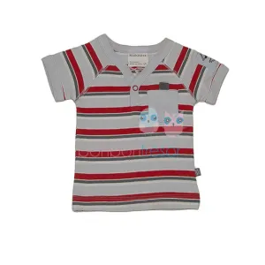 Marquise Stripe V-Neck Top