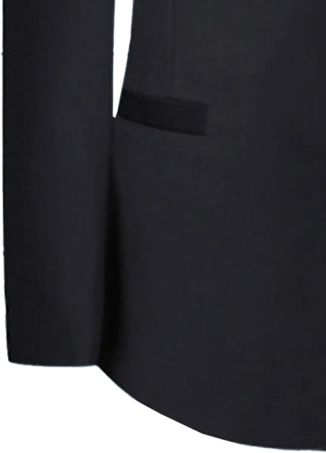 Men's 2 Pieces Chinese Tunic Suit Set Slim Fit Stand Collar Blazer Jacket Pants Suits Formal Wedding Dress