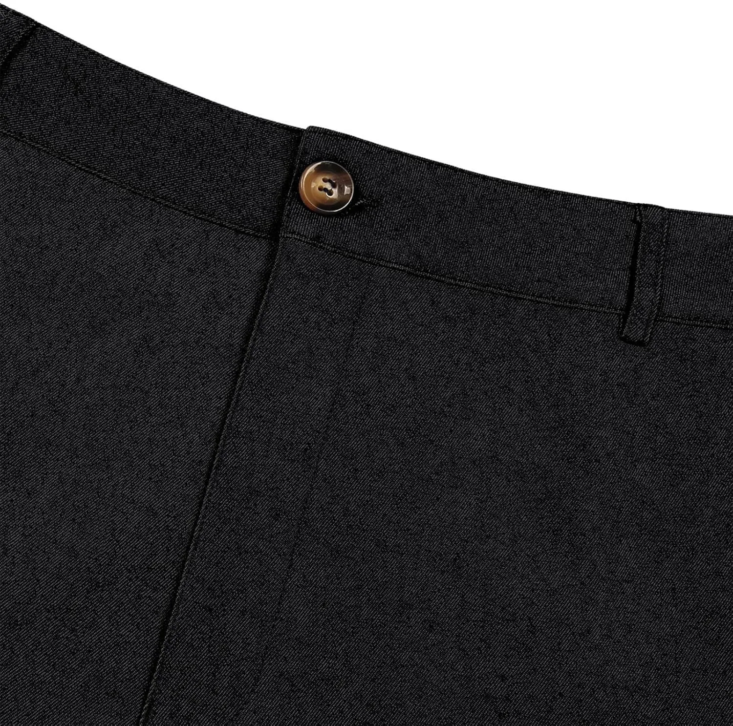 Men's Chino Casual Business Suit Pant Thin Classic Fit Dress Wrinkle Free Pants Stretch Slim Fit Flat-Front Trouser