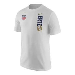Men's Nike USWNT Vertical Ertz White Tee