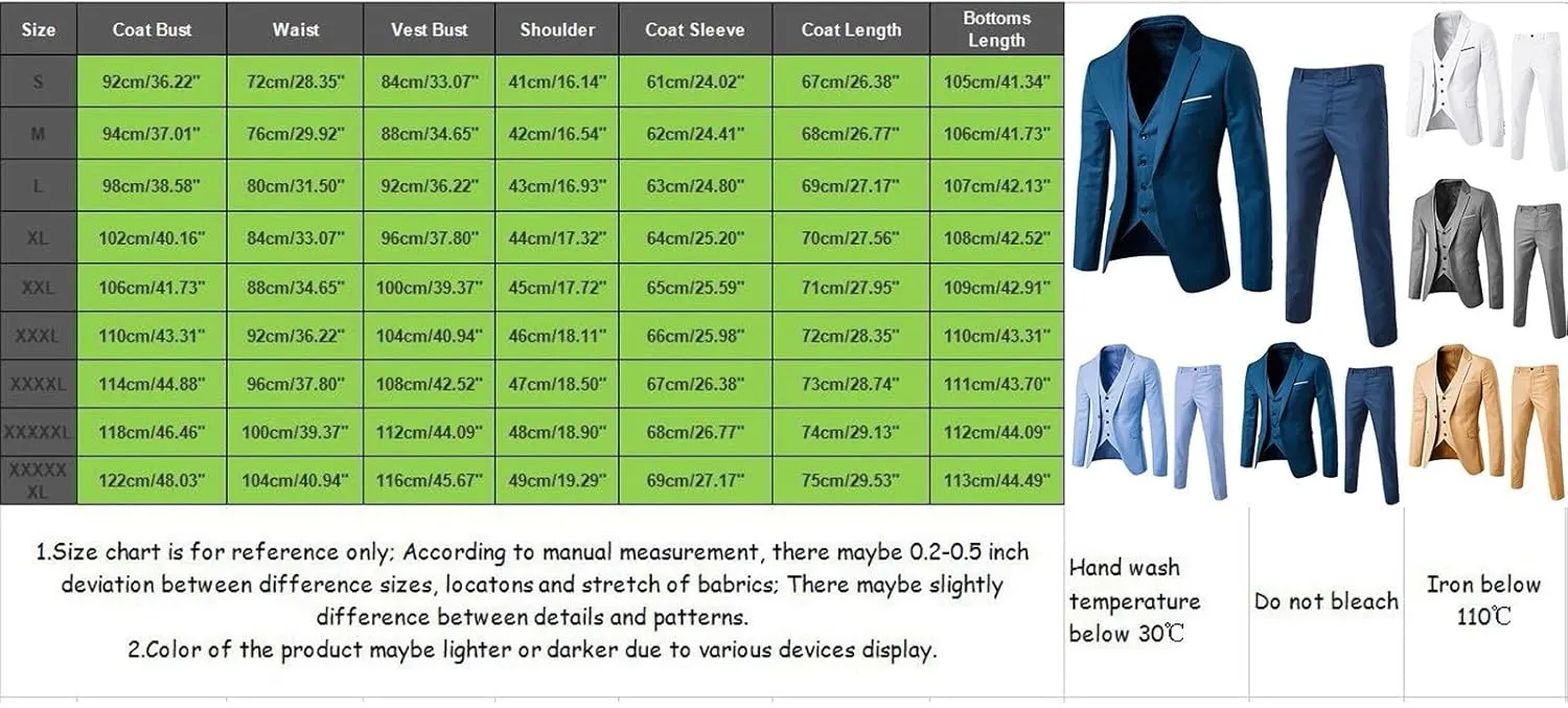 Mens Suits Classic Fit 2 Piece Wedding Vest Suit Party 3- Slim Men's Coats Jackets Traje Para De Vestir Mens Suit