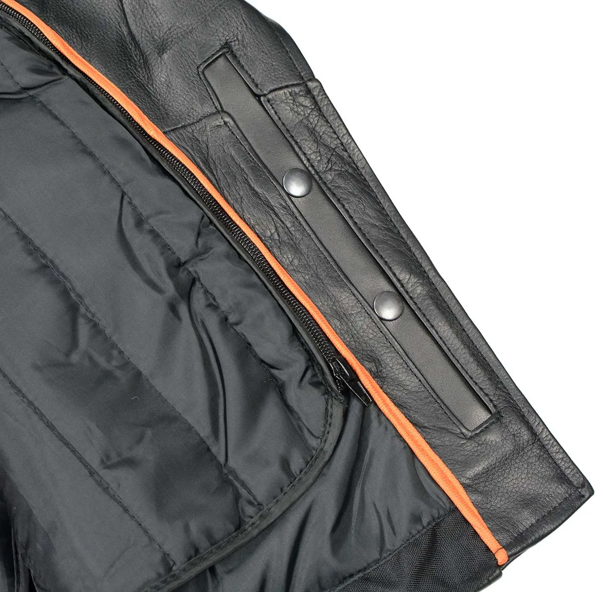 Milwaukee Leather LKL2701 Women's Classic Black Premium Leather