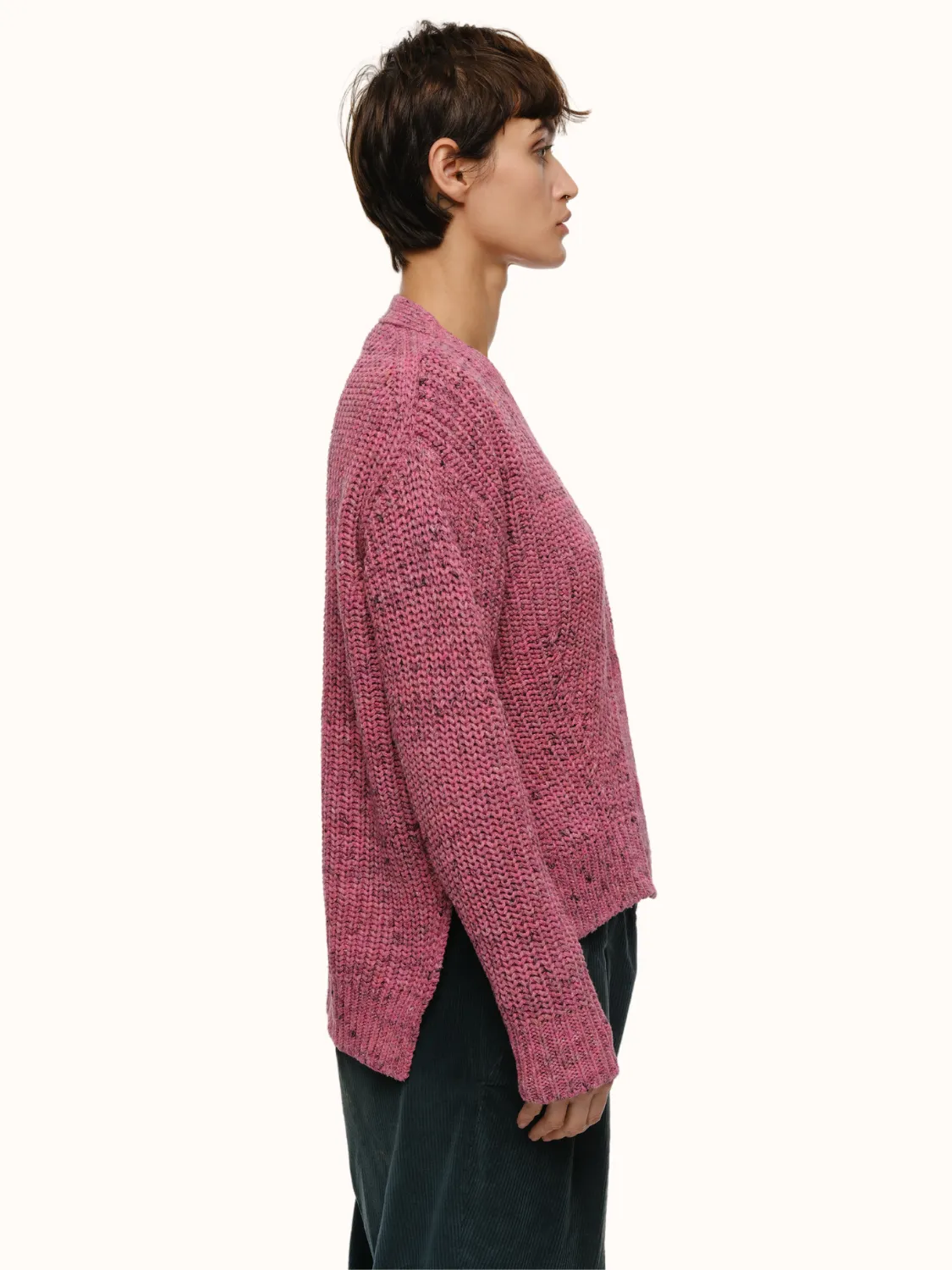Mireille Cardigan in a Recycled Cotton Blend