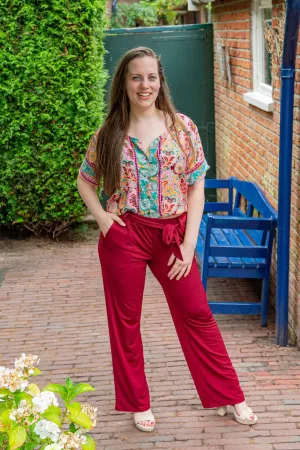 Moura blouse - silkmix - montania