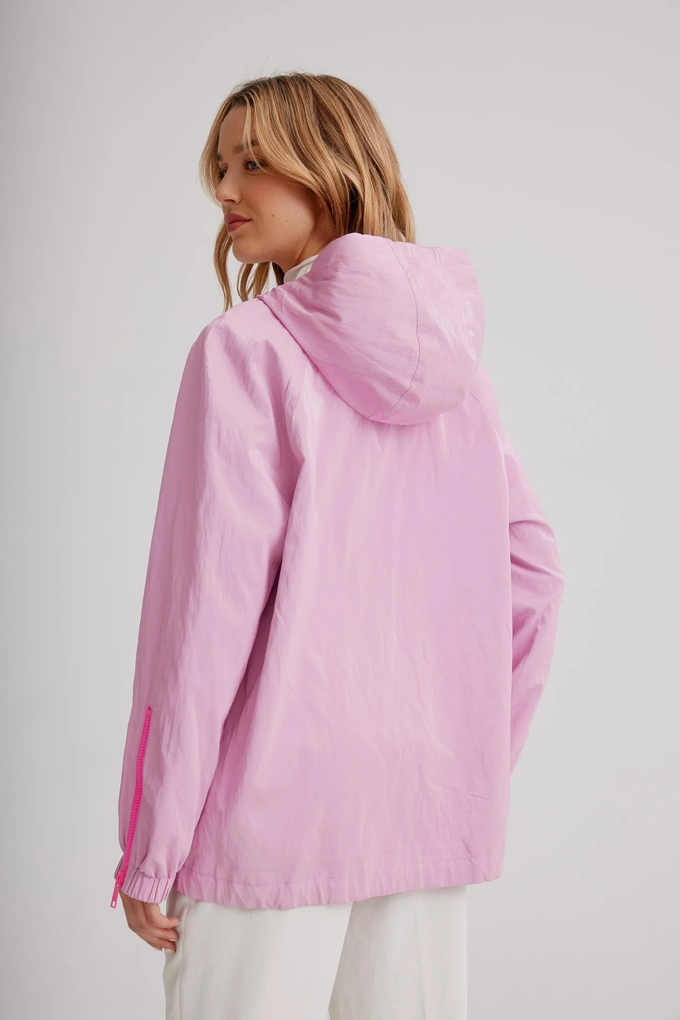 Nikki Jones Jacket - Lightweight Luster - Pink Bonbon