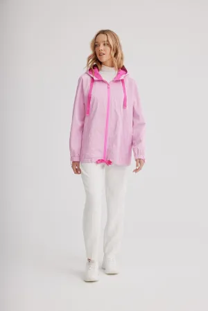 Nikki Jones Jacket - Lightweight Luster - Pink Bonbon