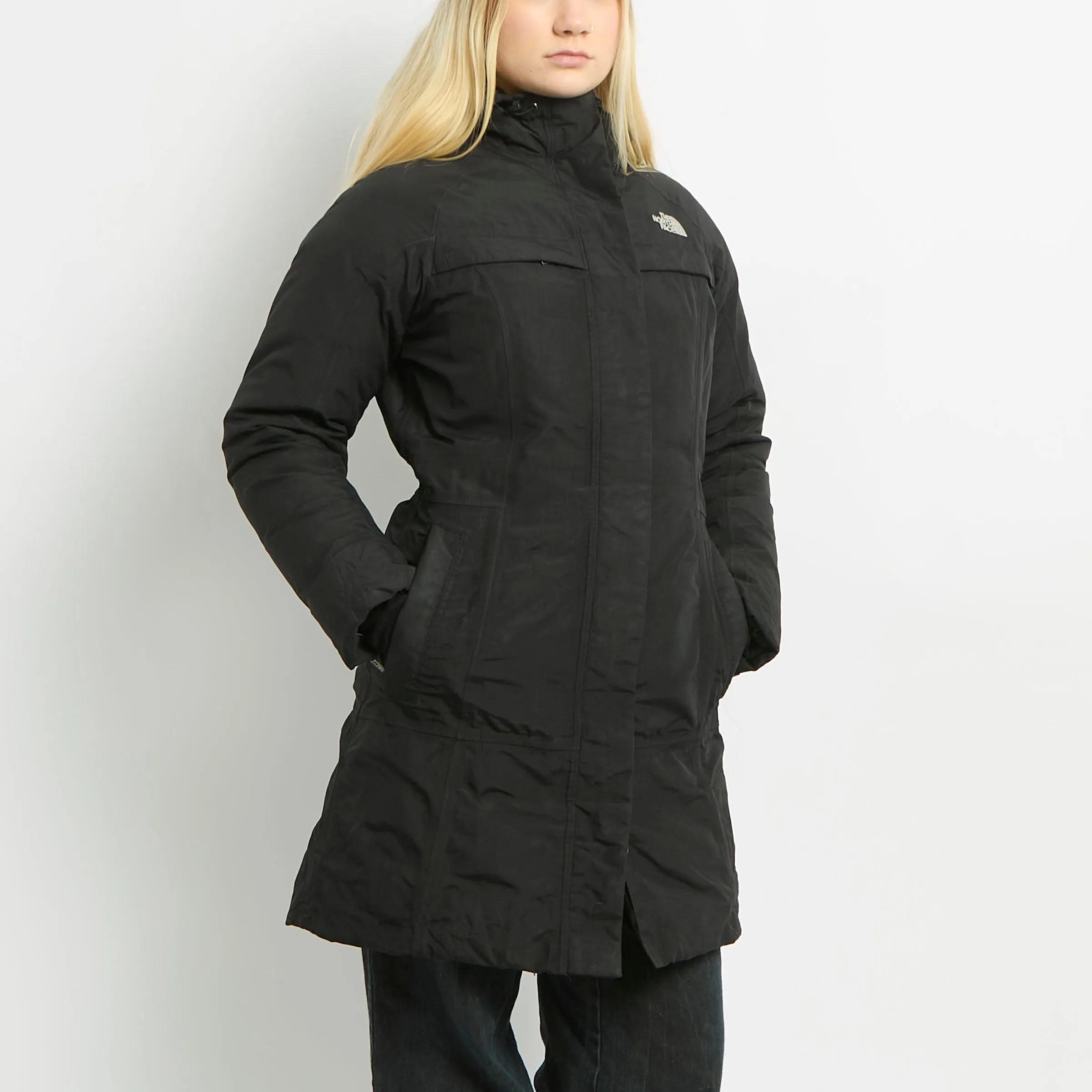 North Face Long Lightweight Puffer - XS